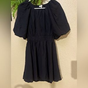 Moon river black dress